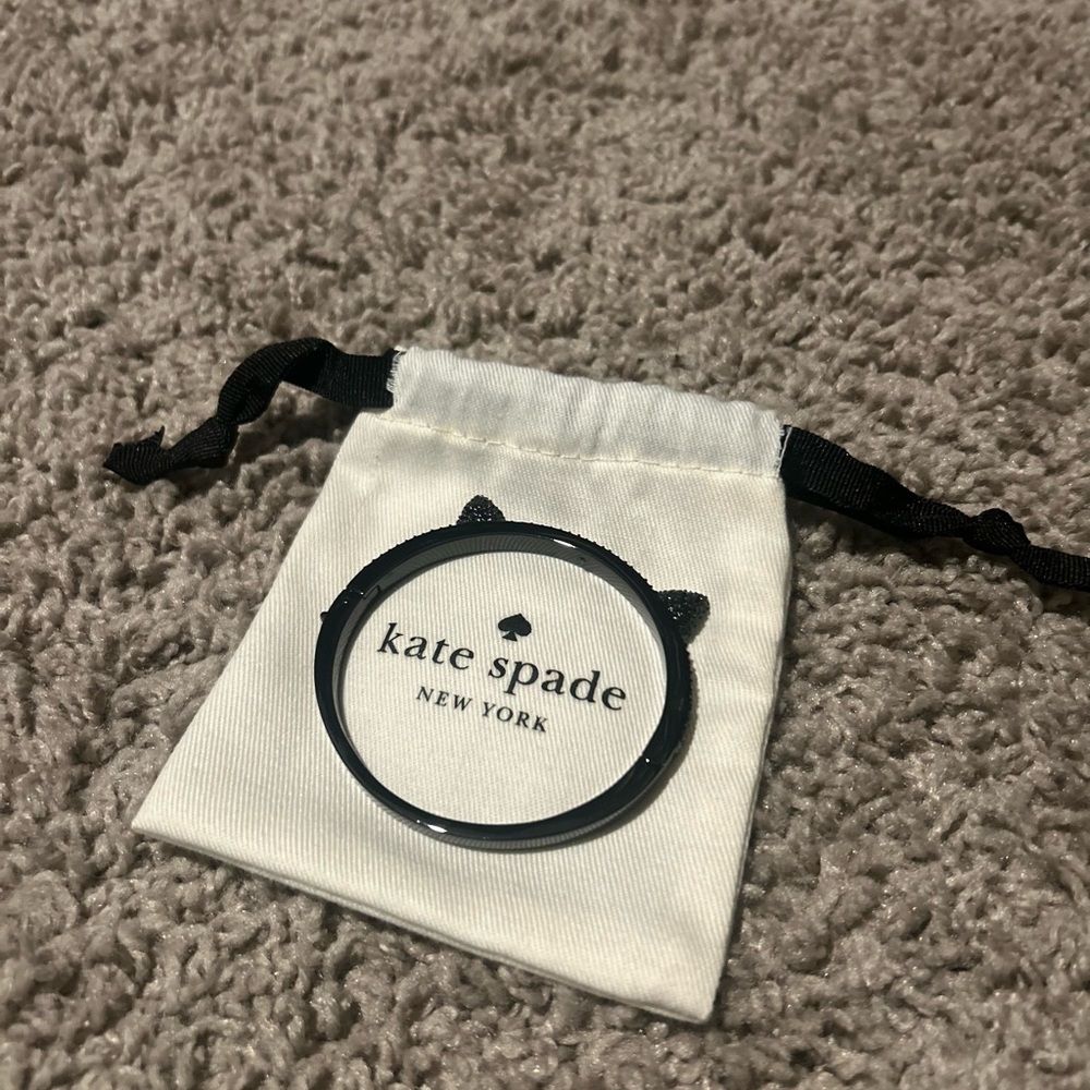 Kate Spade bangle bracelet with bag